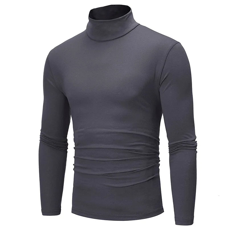 High Neck T-shirt Slim Fit