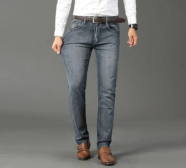 Straight Stretch Denim
