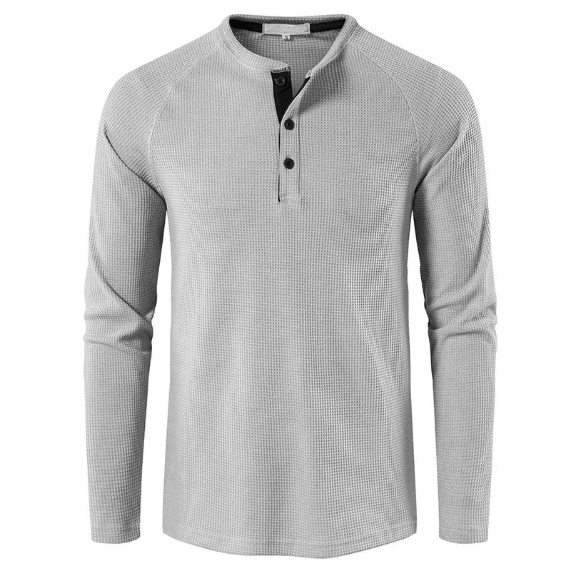 Waffle Cotton T Shirt