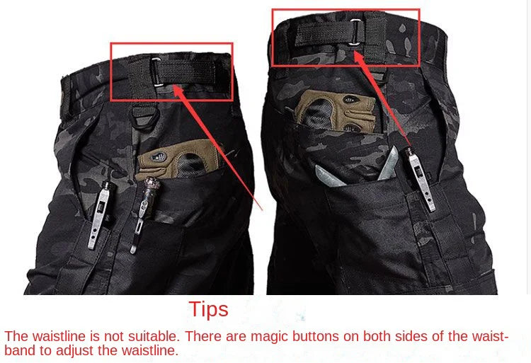 Multi Pockets Trousers