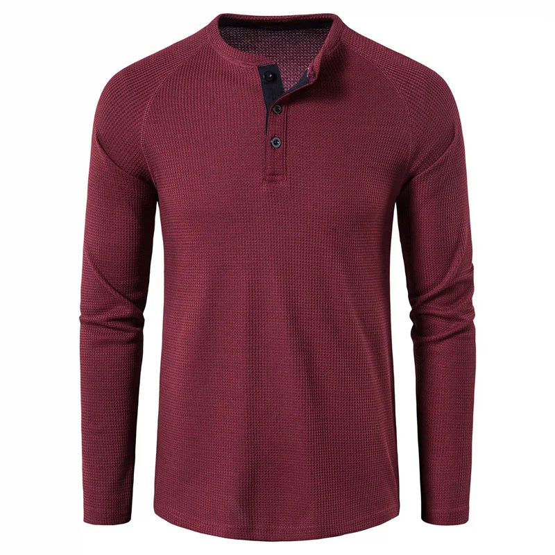 Waffle Cotton T Shirt