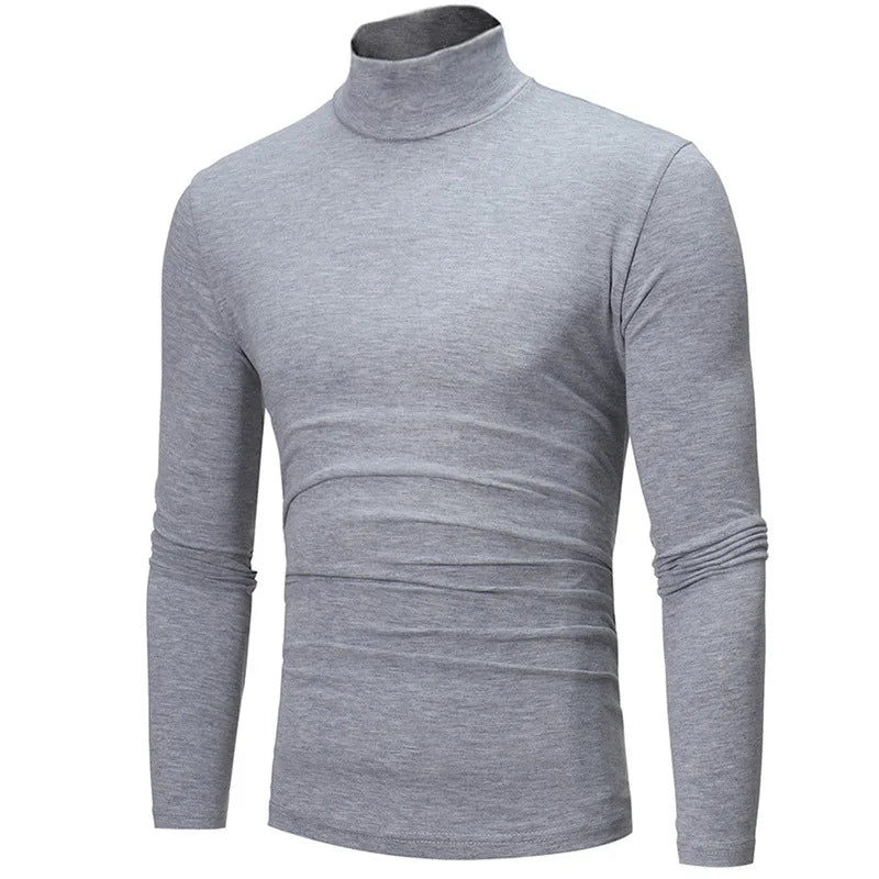 High Neck T-shirt Slim Fit
