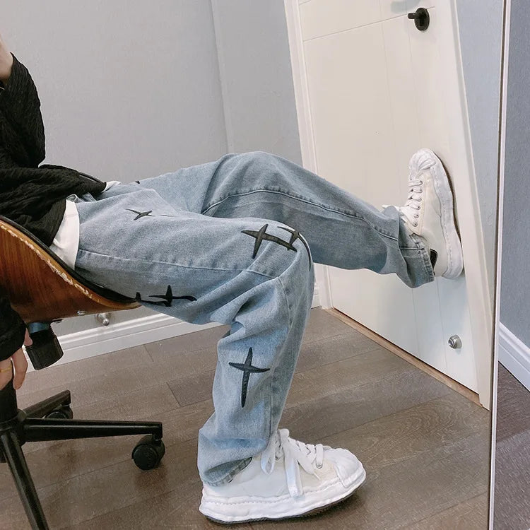 Streetwear Baggy Wide Leg Jeans