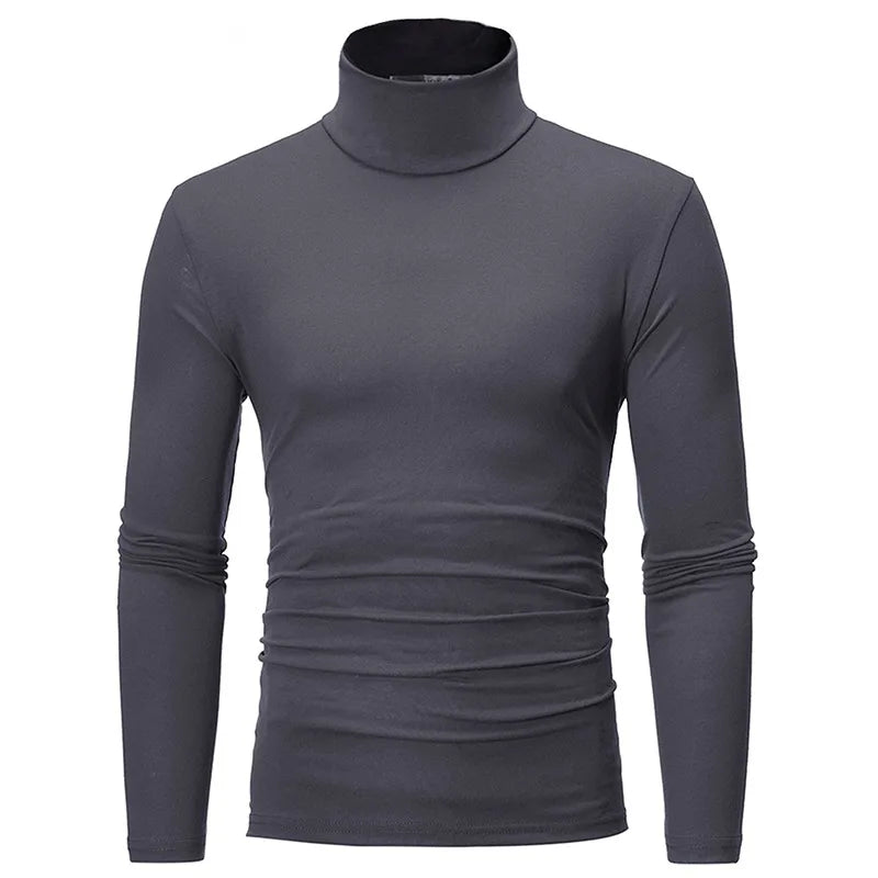 High Neck T-shirt Slim Fit