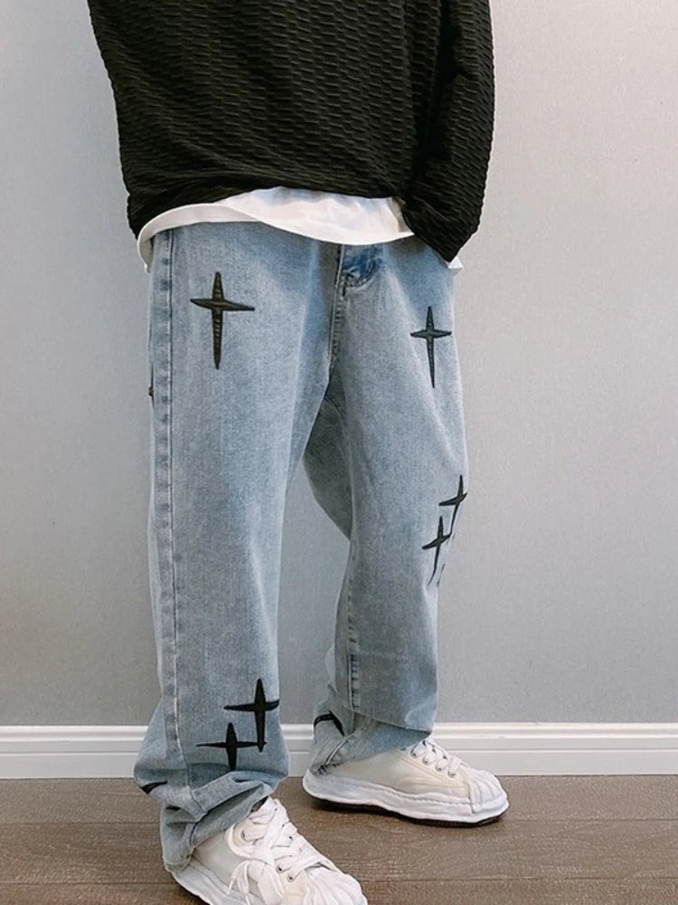 Streetwear Baggy Wide Leg Jeans