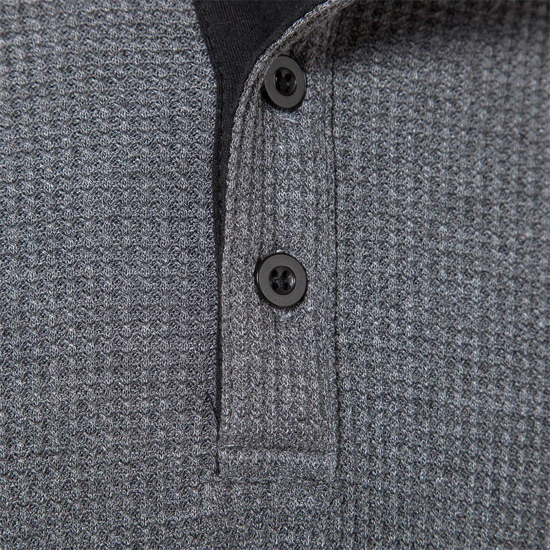 Waffle Cotton T Shirt