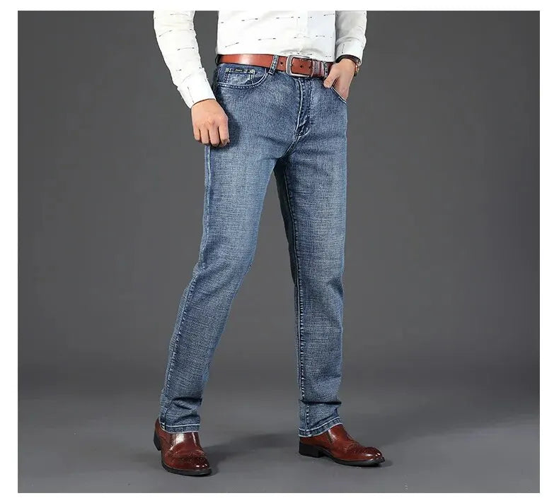 Straight Stretch Denim