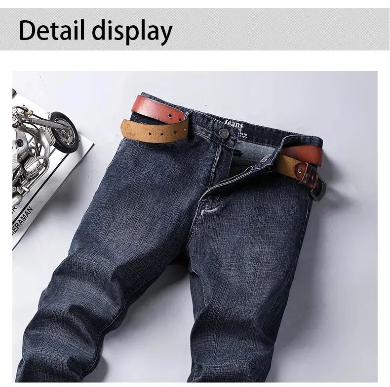 Straight Stretch Denim
