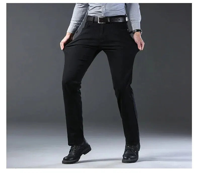 Straight Stretch Denim