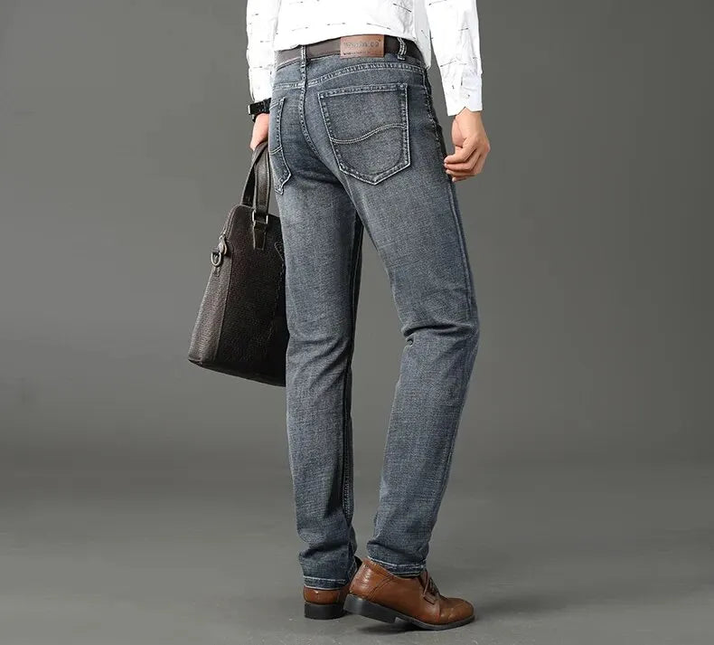 Straight Stretch Denim