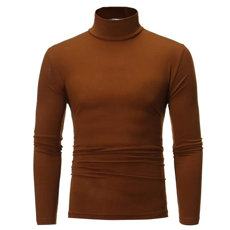 High Neck T-shirt Slim Fit