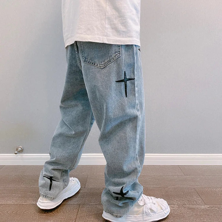 Streetwear Baggy Wide Leg Jeans