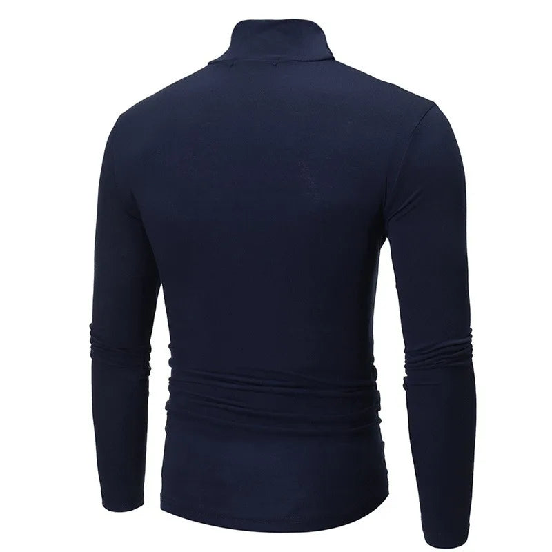 High Neck T-shirt Slim Fit