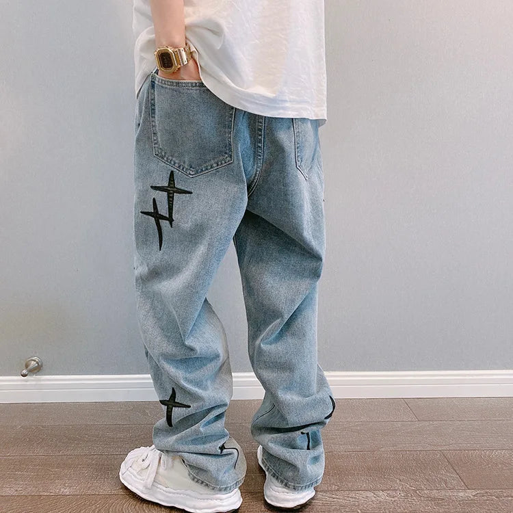 Streetwear Baggy Wide Leg Jeans
