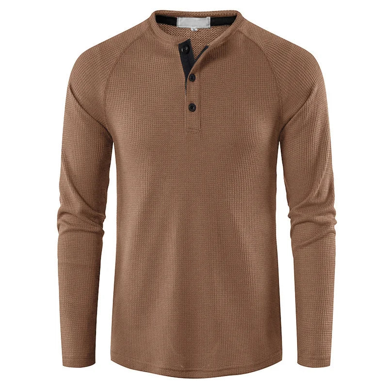 Waffle Cotton T Shirt