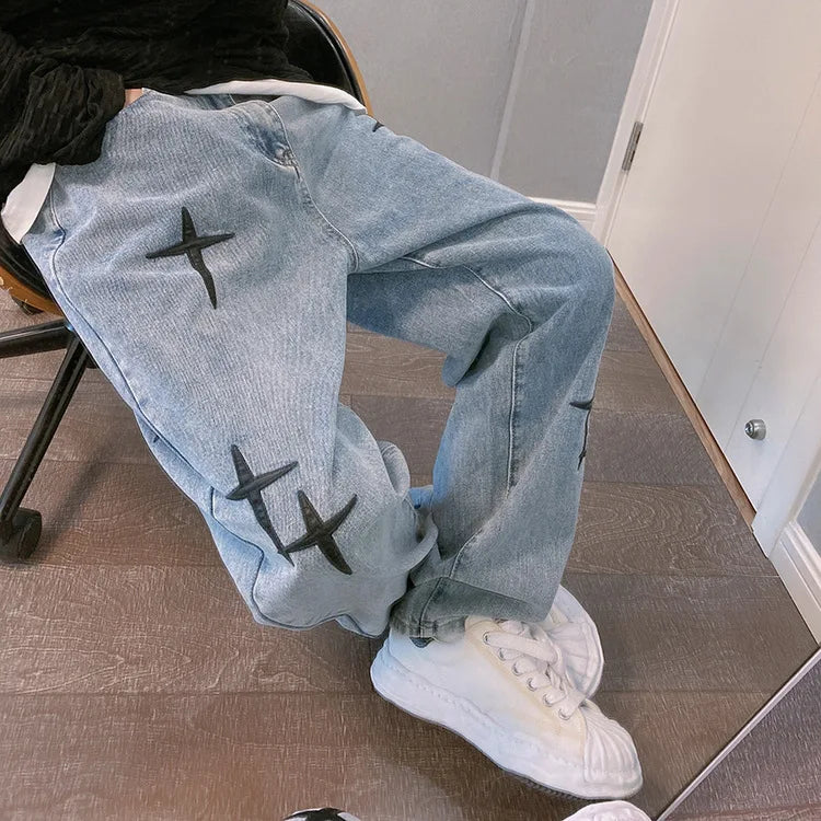 Streetwear Baggy Wide Leg Jeans
