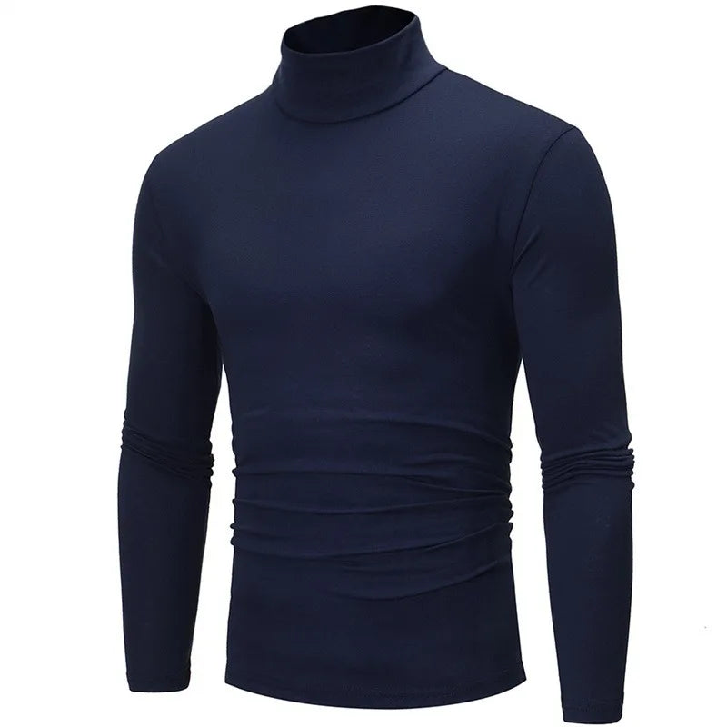 High Neck T-shirt Slim Fit
