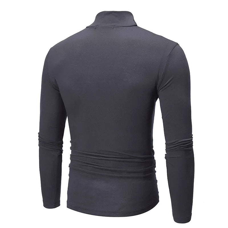 High Neck T-shirt Slim Fit