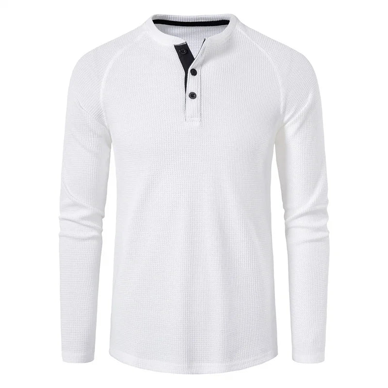 Waffle Cotton T Shirt