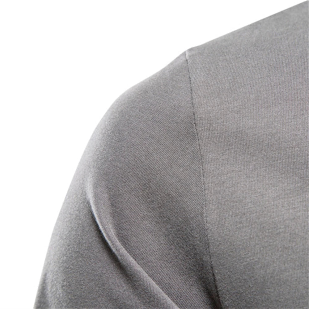 Solid Casual Mens Classic Top