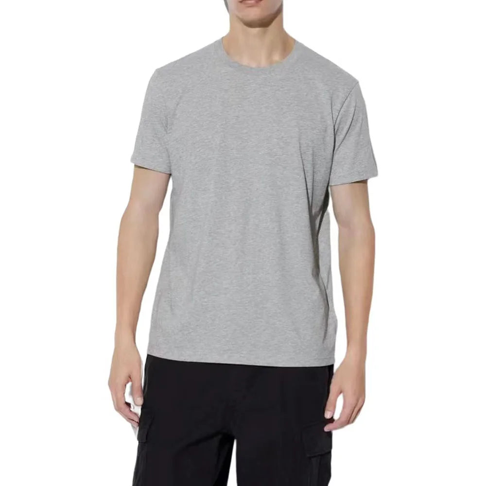 Solid Cotton Crew Neck Soft T-Shirts