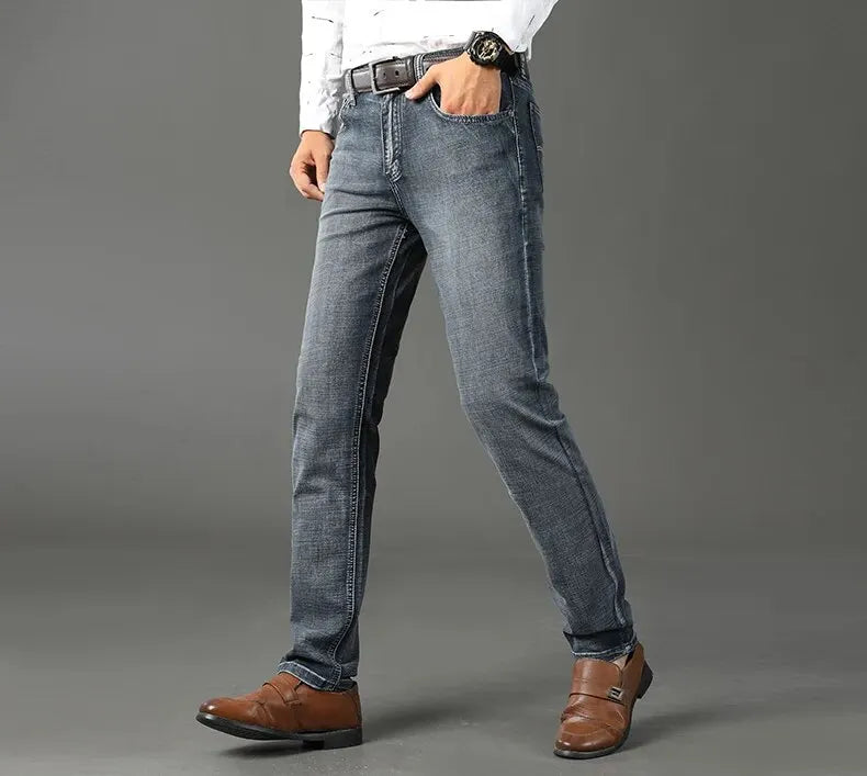 Straight Stretch Denim