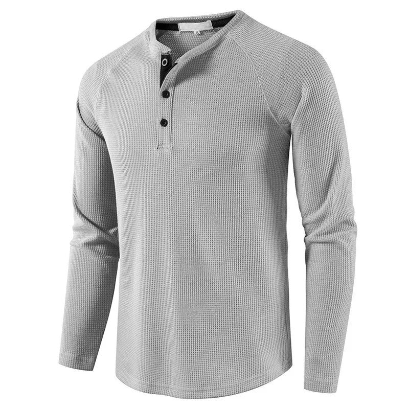 Waffle Cotton T Shirt