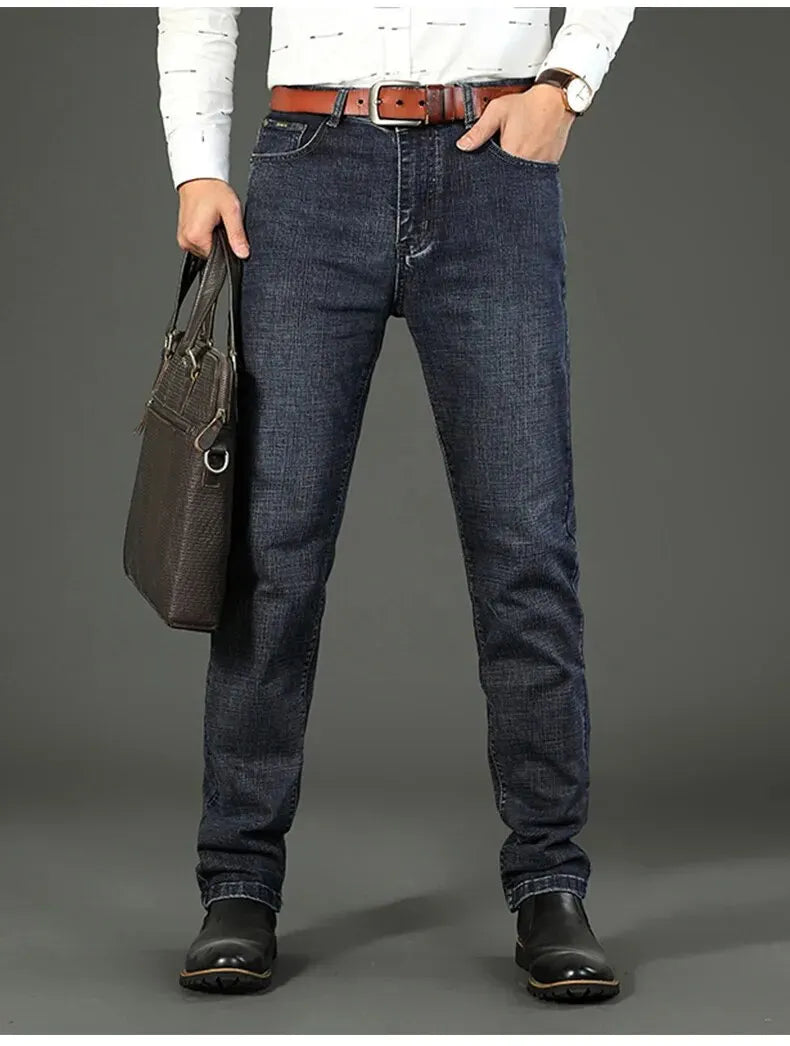 Straight Stretch Denim