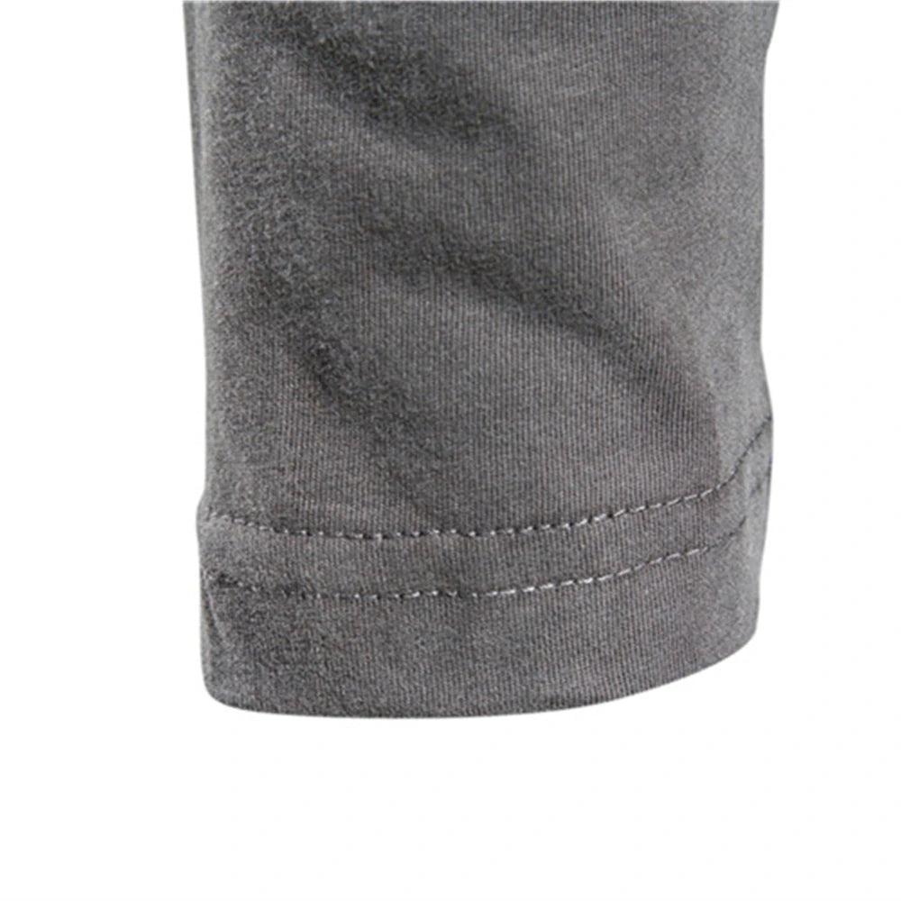Solid Casual Mens Classic Top