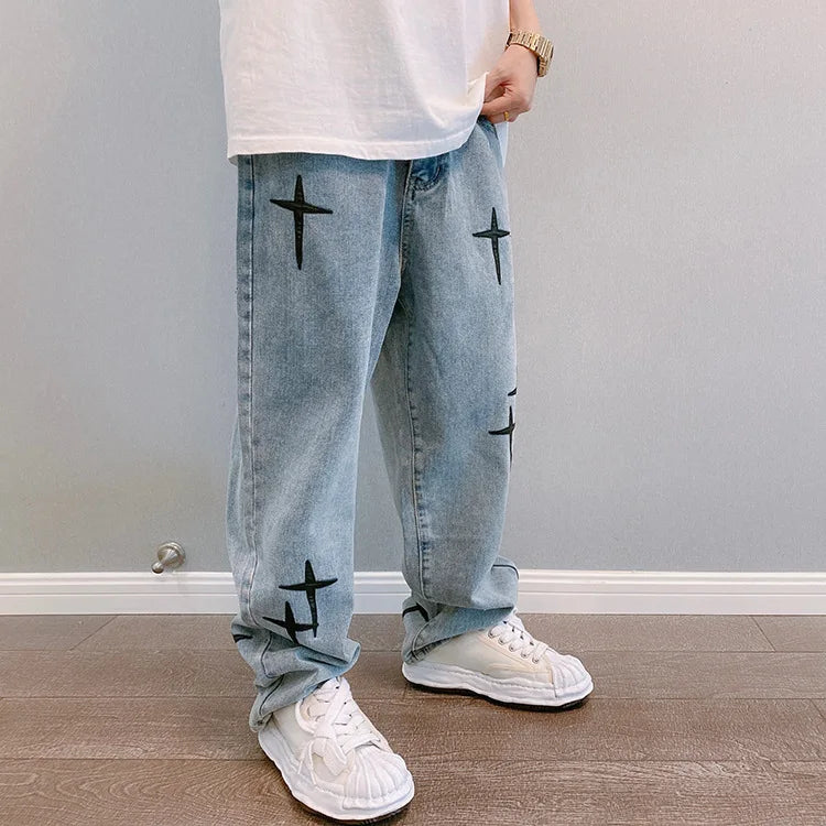 Streetwear Baggy Wide Leg Jeans