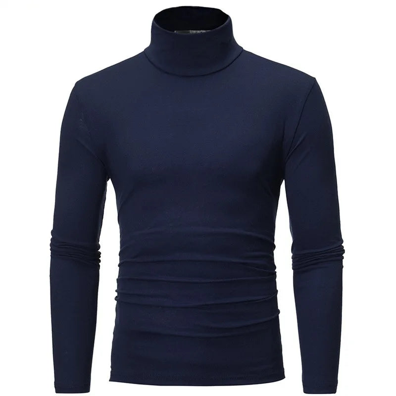 High Neck T-shirt Slim Fit