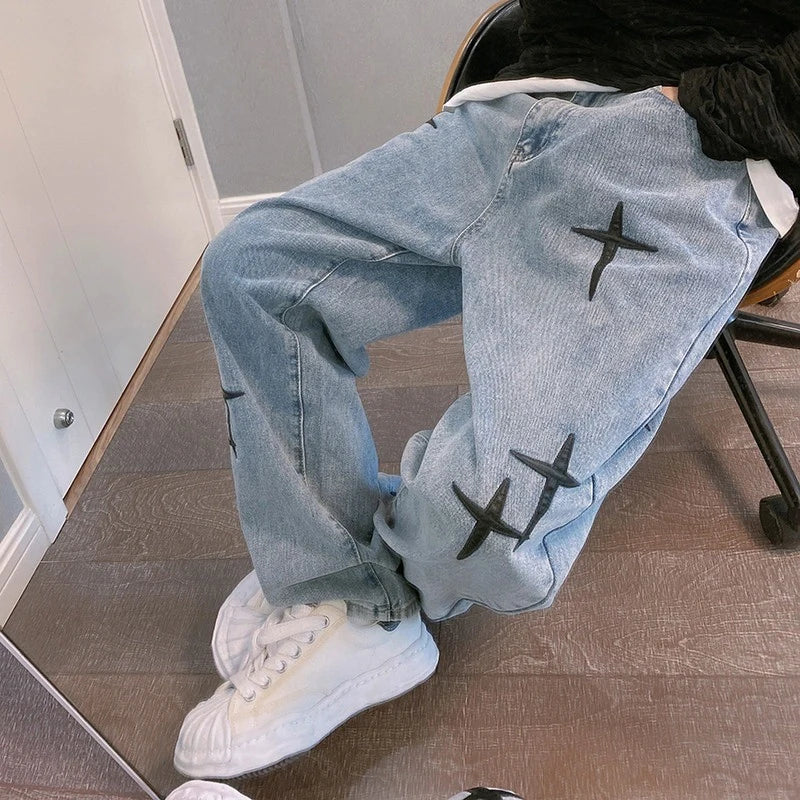 Streetwear Baggy Wide Leg Jeans