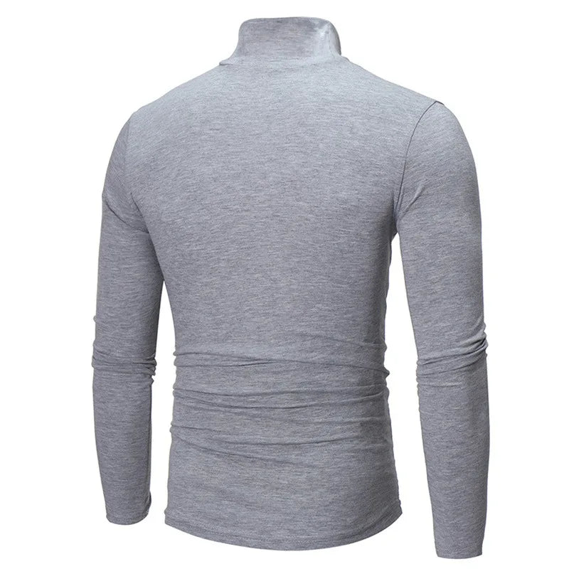 High Neck T-shirt Slim Fit