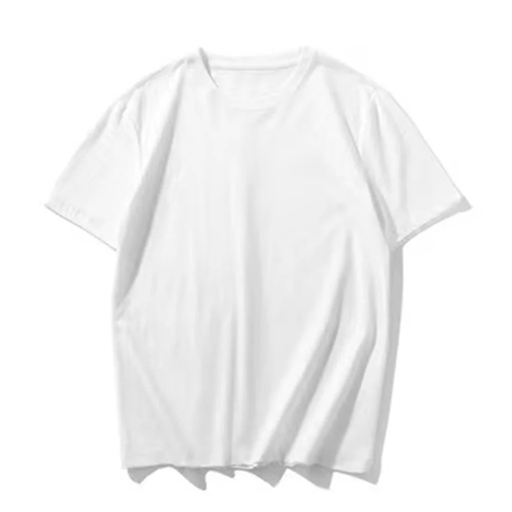 Solid Cotton Crew Neck Soft T-Shirts