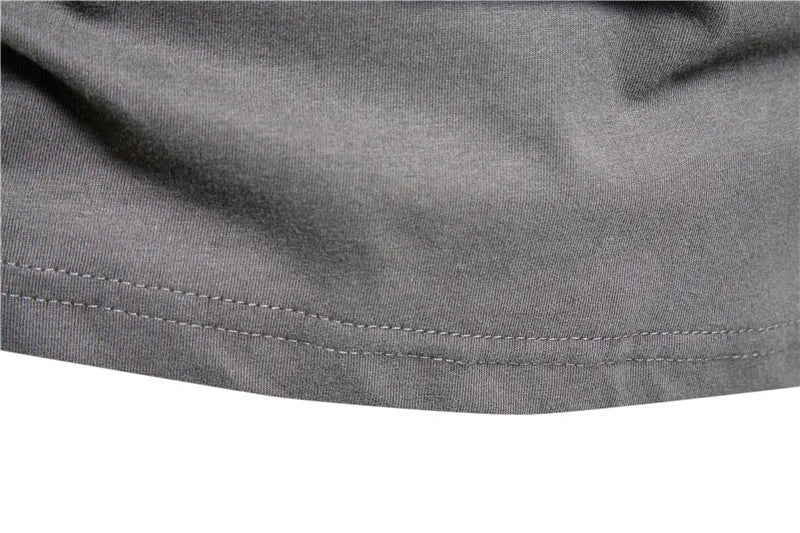 Solid Casual Mens Classic Top