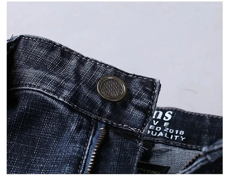 Straight Stretch Denim