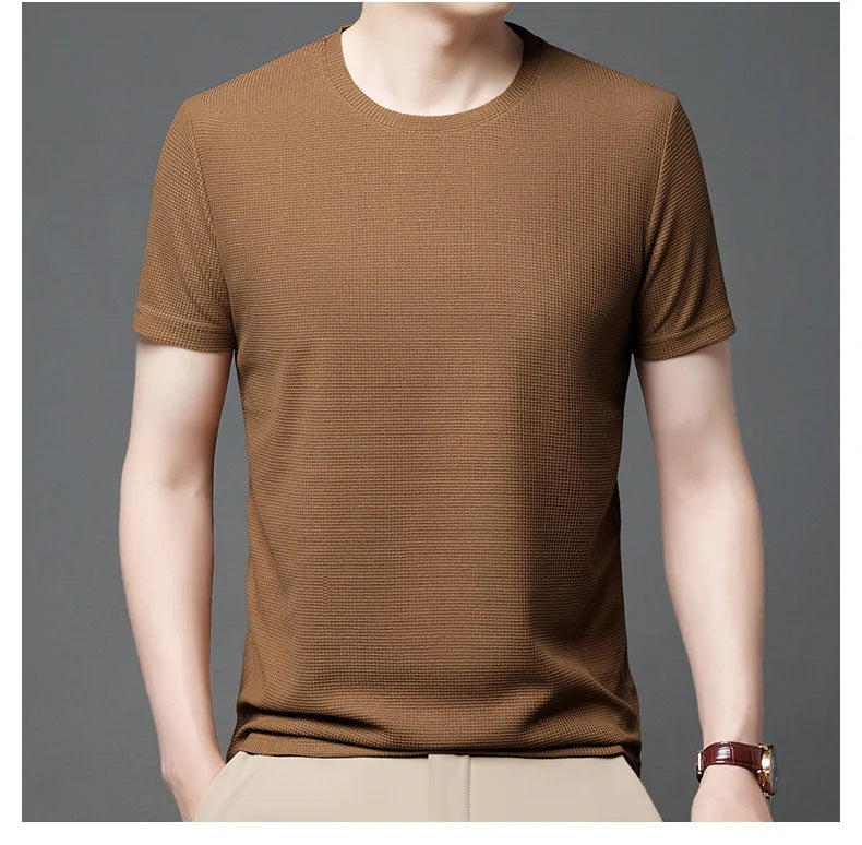 Waffle Short Sleeved T