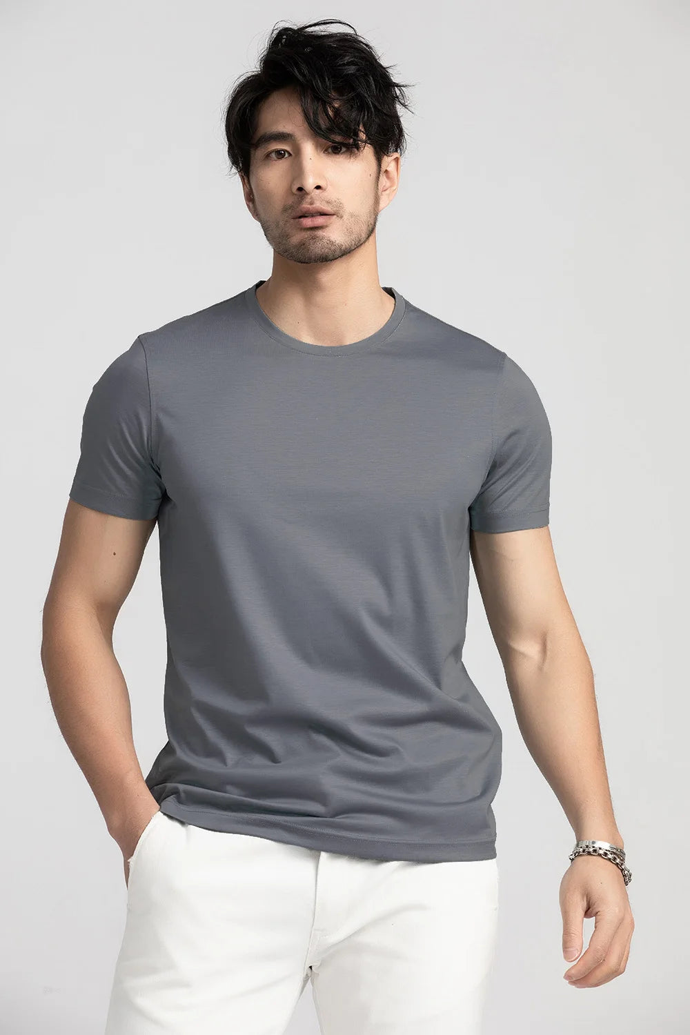 SuyaDream Mens Solid Tee
