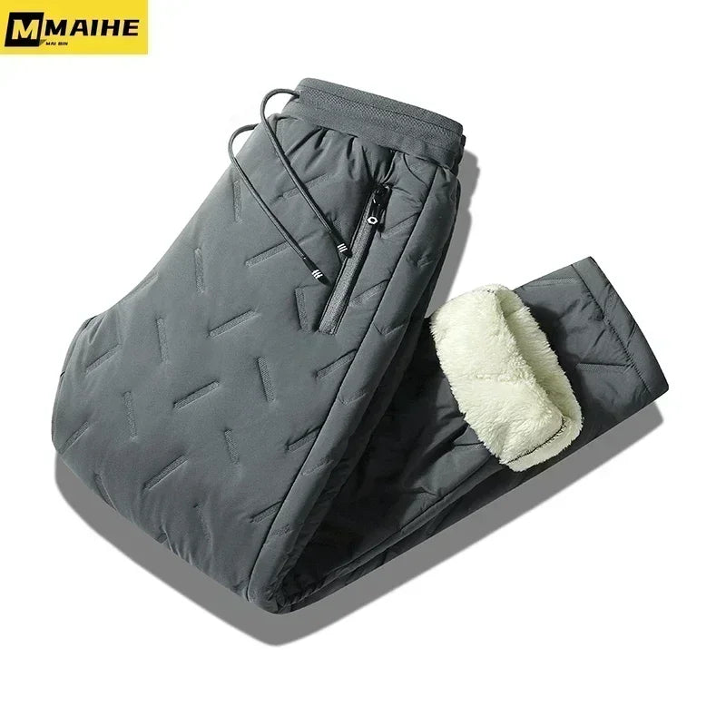 Winter Thickened Men's Down Pants