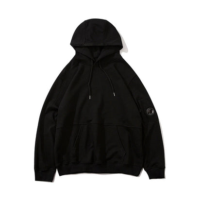 Solid Color Casual Loose Sports Hoodie