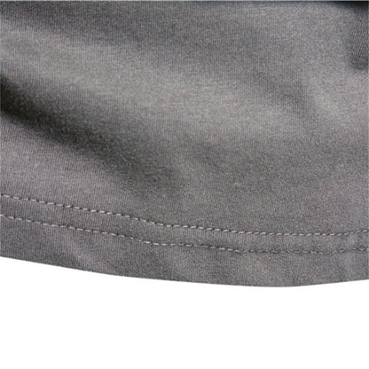Solid Casual Mens Classic Top