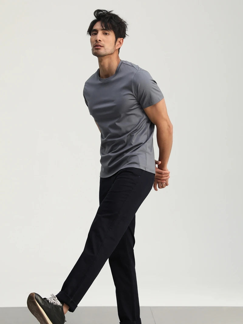 SuyaDream Mens Solid Tee