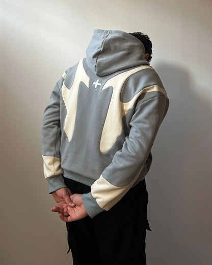 Zip Up Retro Hoodie