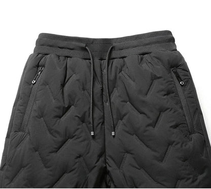 Winter Thickened Men's Down Pants