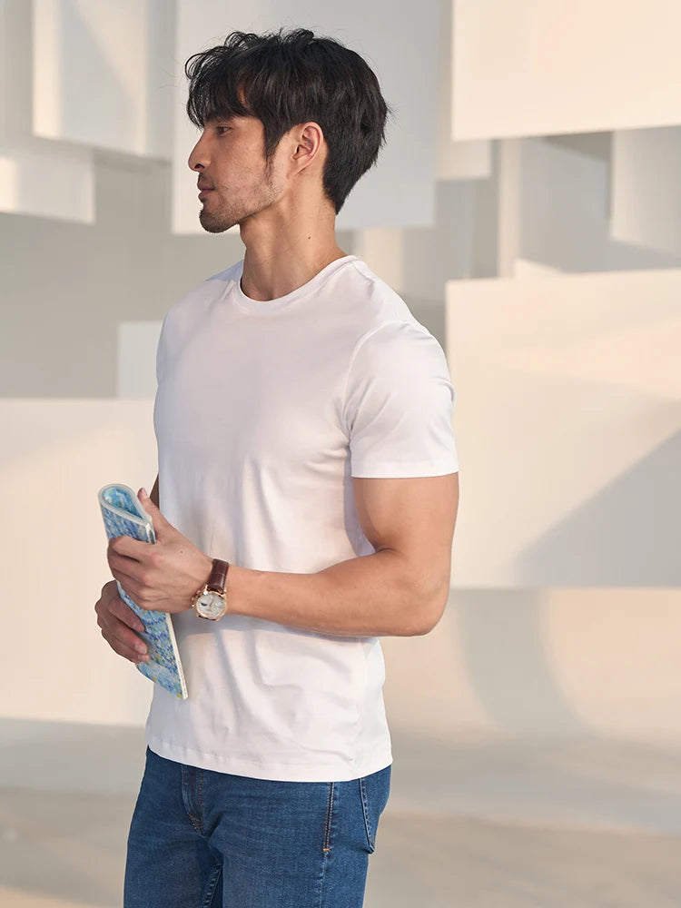 SuyaDream Mens Solid Tee