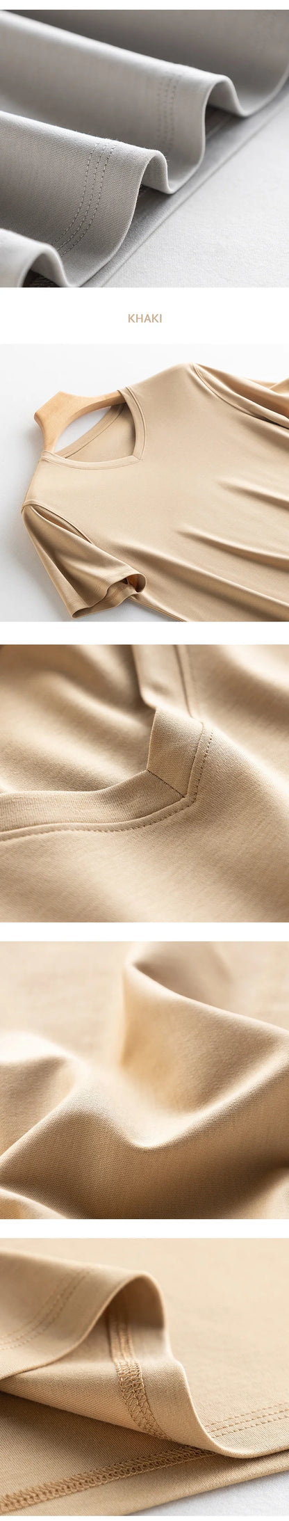 SuyaDream Mens Solid Tee