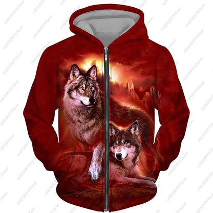 Hoodie Wolf