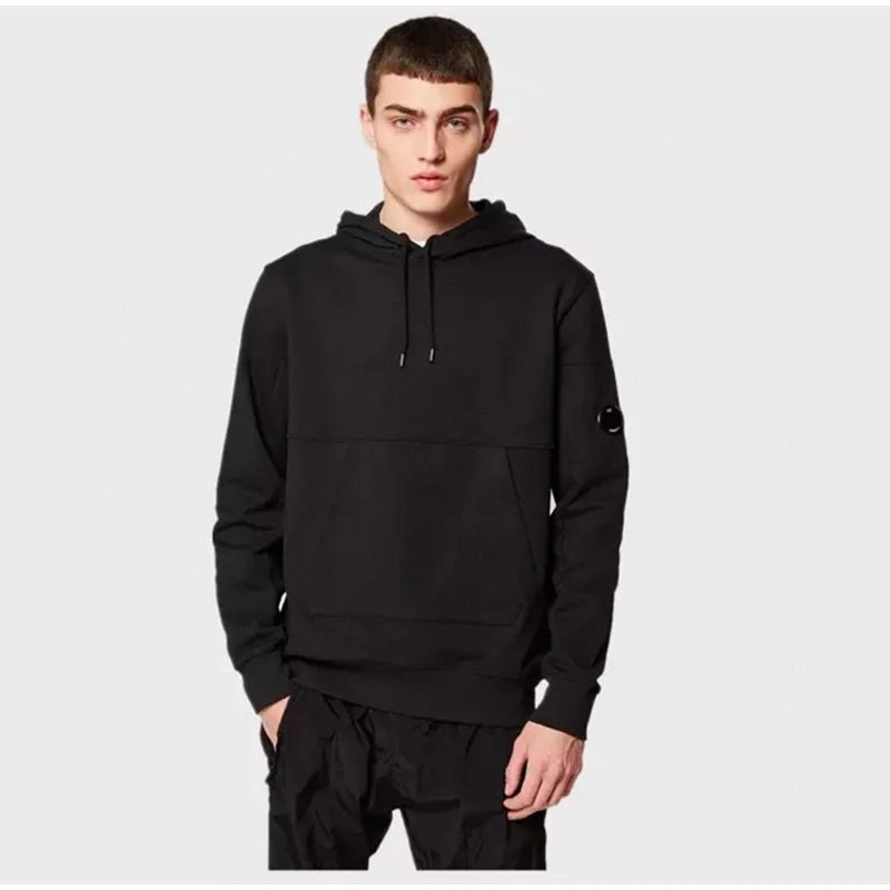 Solid Color Casual Loose Sports Hoodie
