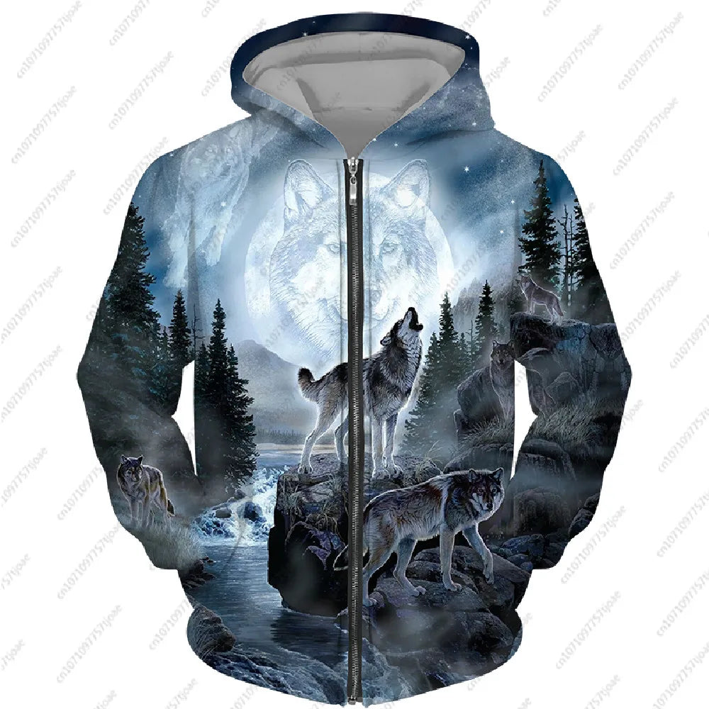 Hoodie Wolf