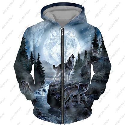 Hoodie Wolf